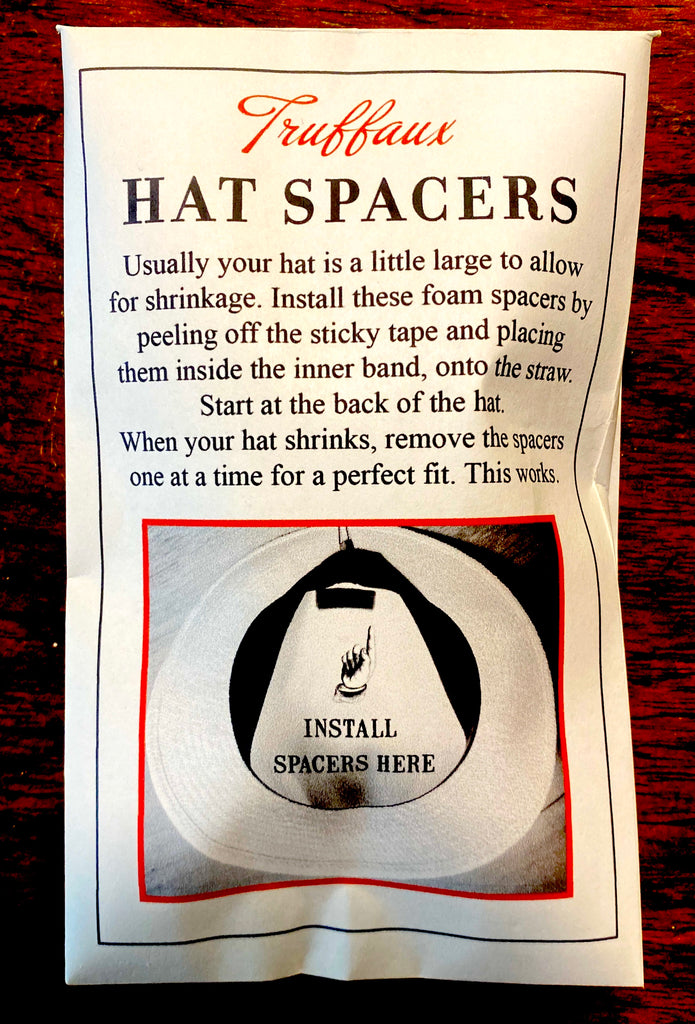 How to install hat spacers and shrink your Panama