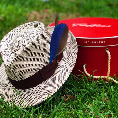 Truffaux Hat Box - Truffaux Hatmakers genuine Truffaux Panama hats, Australia, USA