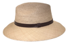 Golden traveller Panama hat crushable rollable brim down all round