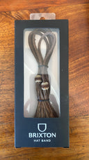 Install leather Hat Strap