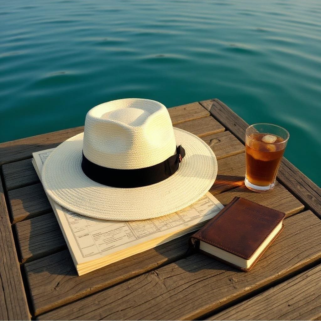 The Cuban Sun Hat – Truffaux Hatmakers display picture 3