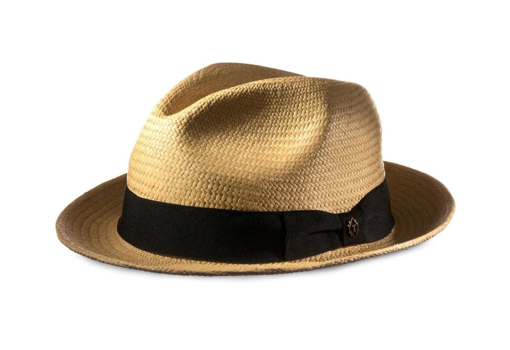 Camel Casablanca Trilby - Truffaux Hatmakers genuine Truffaux Panama hats, Australia, USA