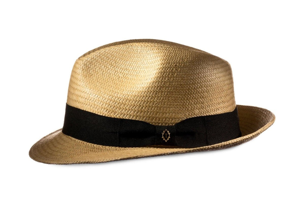 Camel Casablanca Trilby - Truffaux Hatmakers genuine Truffaux Panama hats, Australia, USA