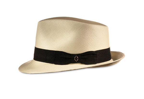 Diamond Trilby - Truffaux Hatmakers genuine Truffaux Panama hats, Australia, USA