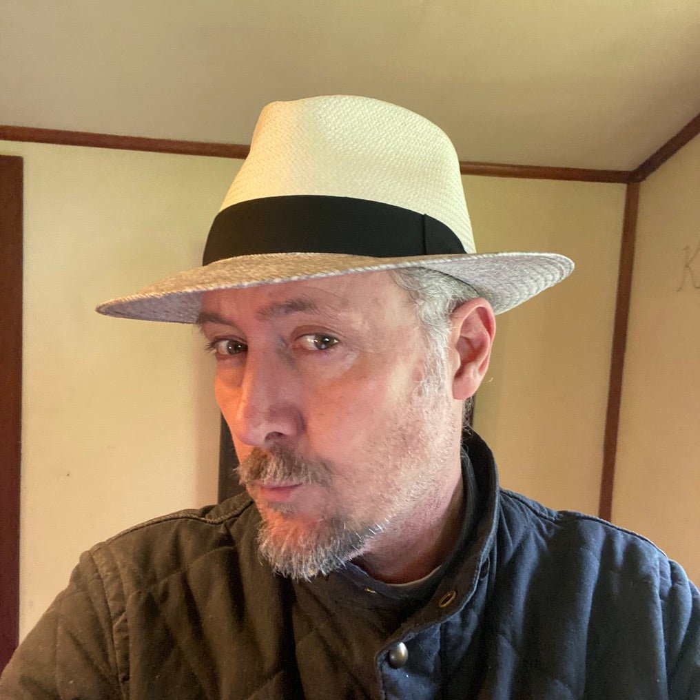 Grey Heron - Truffaux Hatmakers genuine Truffaux Panama hats, Australia, USA