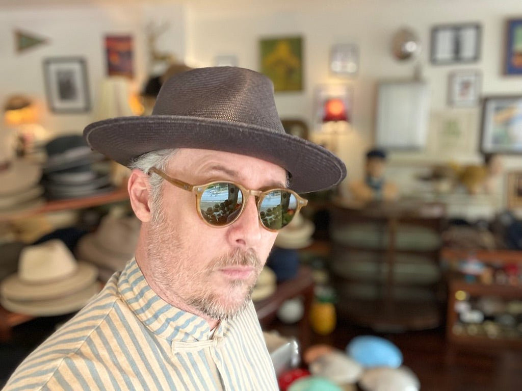 Ironside Fedora - Truffaux Hatmakers genuine Truffaux Panama hats, Australia, USA