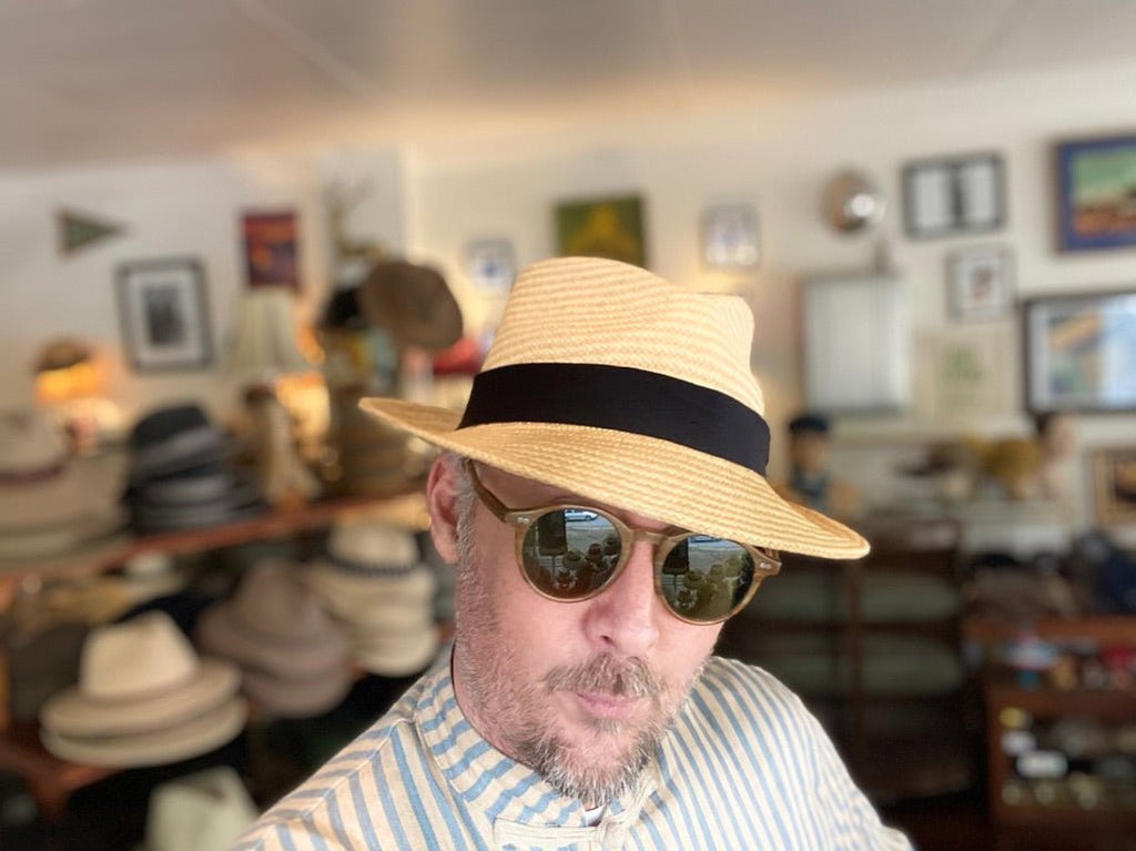 Mr. Natural Fedora - Truffaux Hatmakers genuine Truffaux Panama hats, Australia, USA