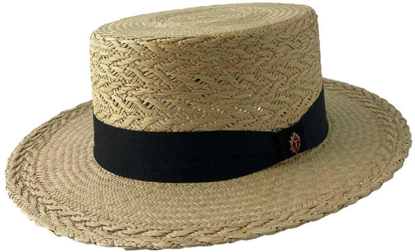 The Can Can Boater - Truffaux Hatmakers genuine Truffaux Panama hats, Australia, USA