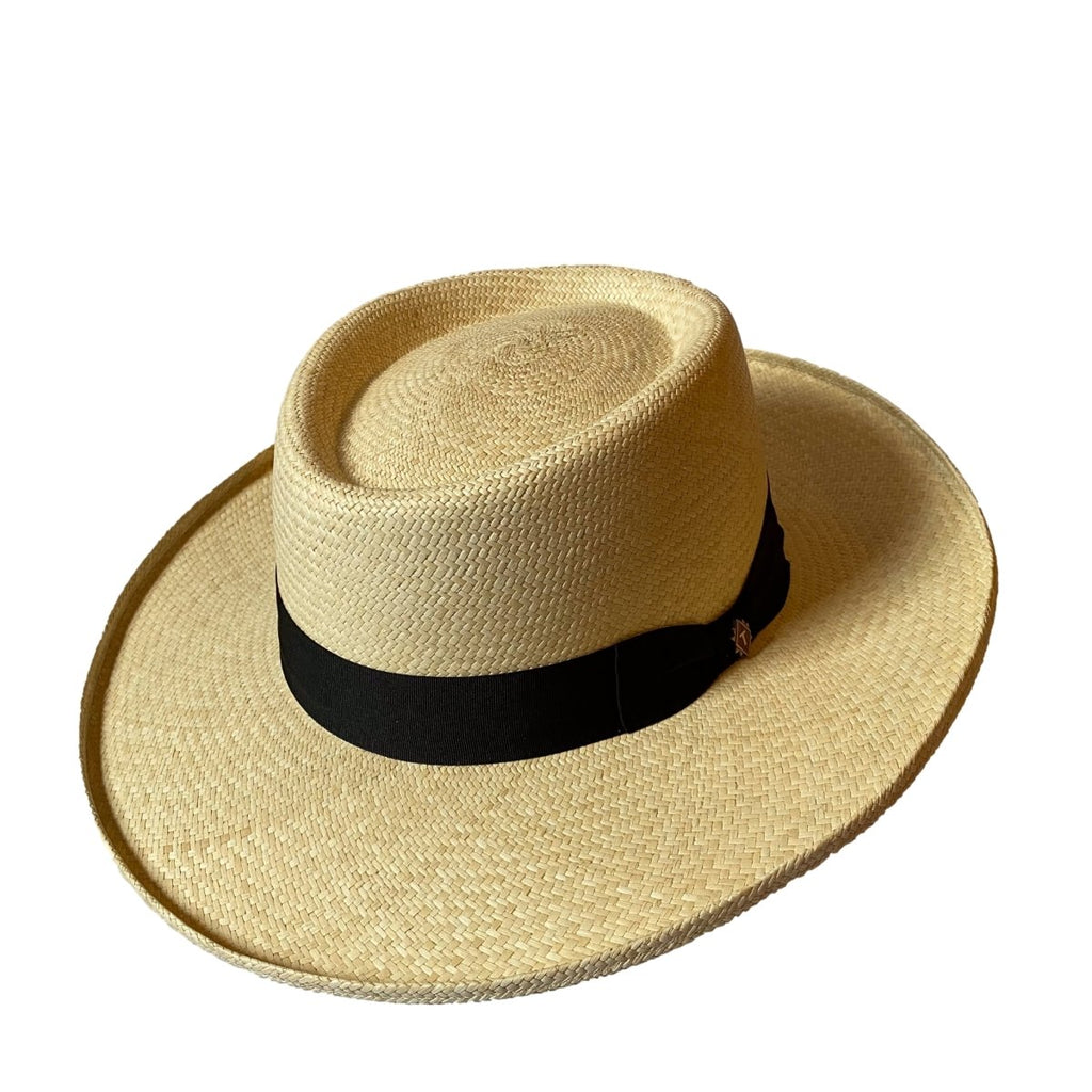 Panama Straw Hat | Gambler Hat | Basino Hat | Kudastore Small